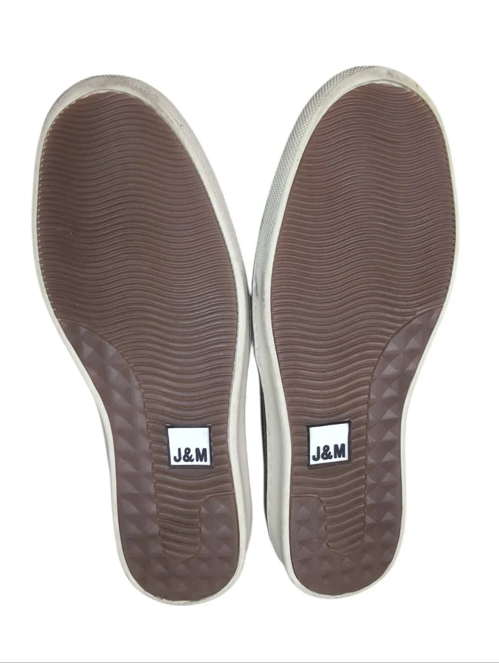 Johnston & Murphy Mcguffey Woven Sheepskin Casual Shoes Men's Size 8M Cognac